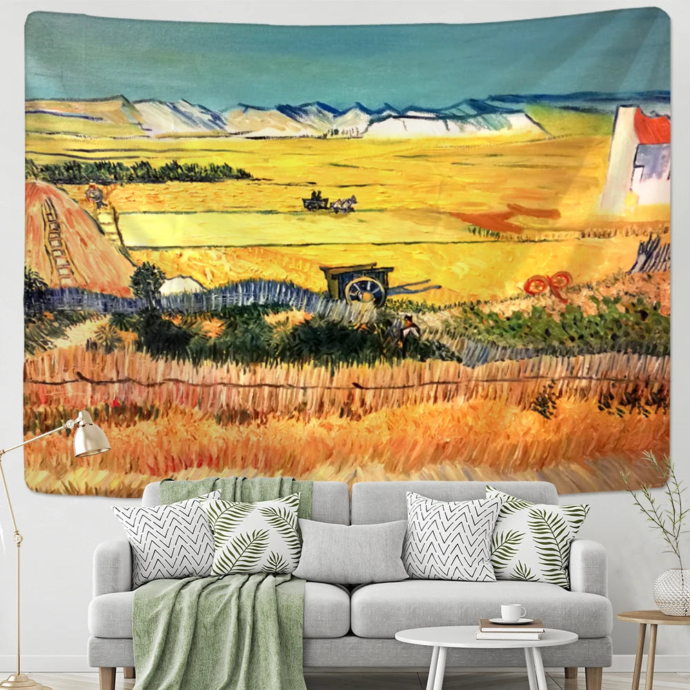 Famous Van Gogh Wall Hanging Tapestry
