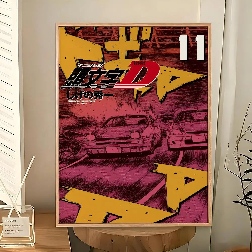 Initial D Drift Posters