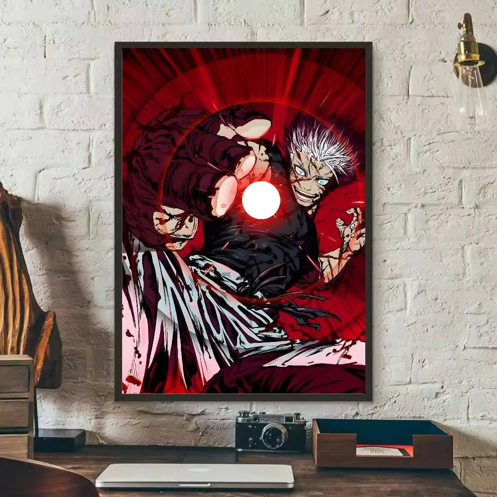Kaisen Fushiguro Toji Anime Poster – Sticker