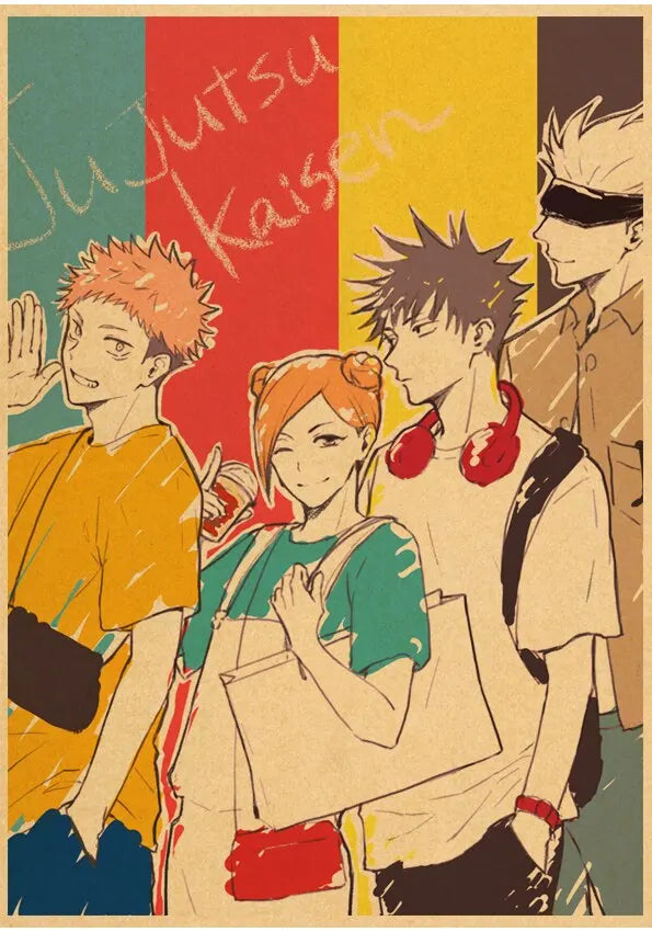 Jujutsu Kaisen Anime Poster