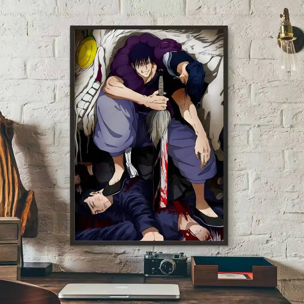 Kaisen Fushiguro Toji Anime Poster – Sticker