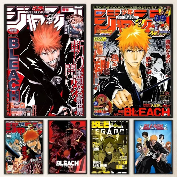 Vintage Bleach Anime Poster