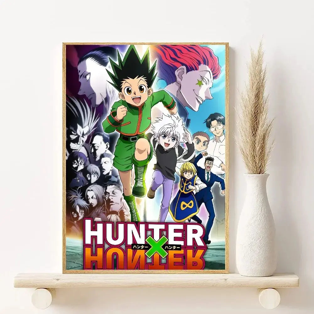 Hunter x Hunter Anime Canvas Wall Poster