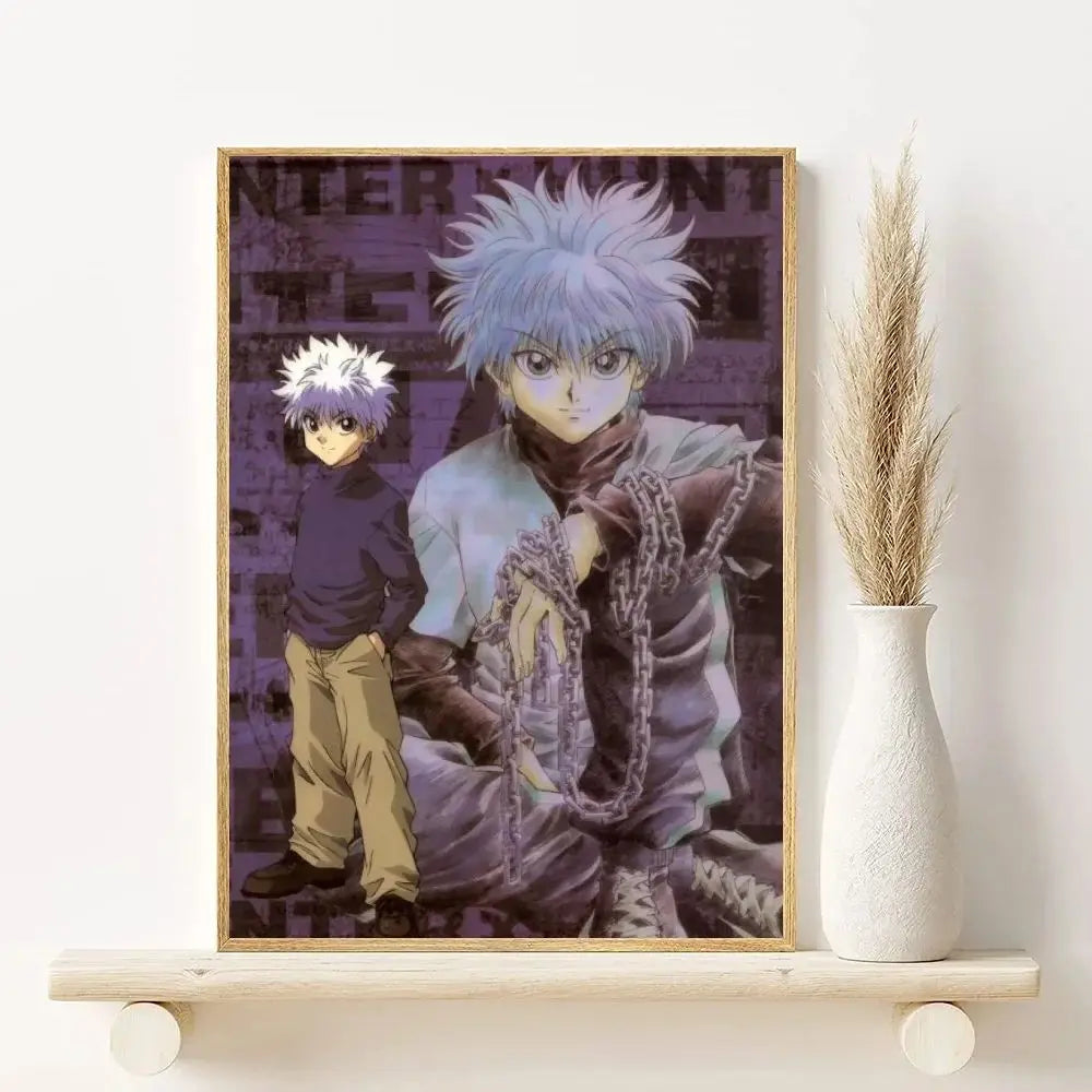 Hunter x Hunter Anime Canvas Wall Poster
