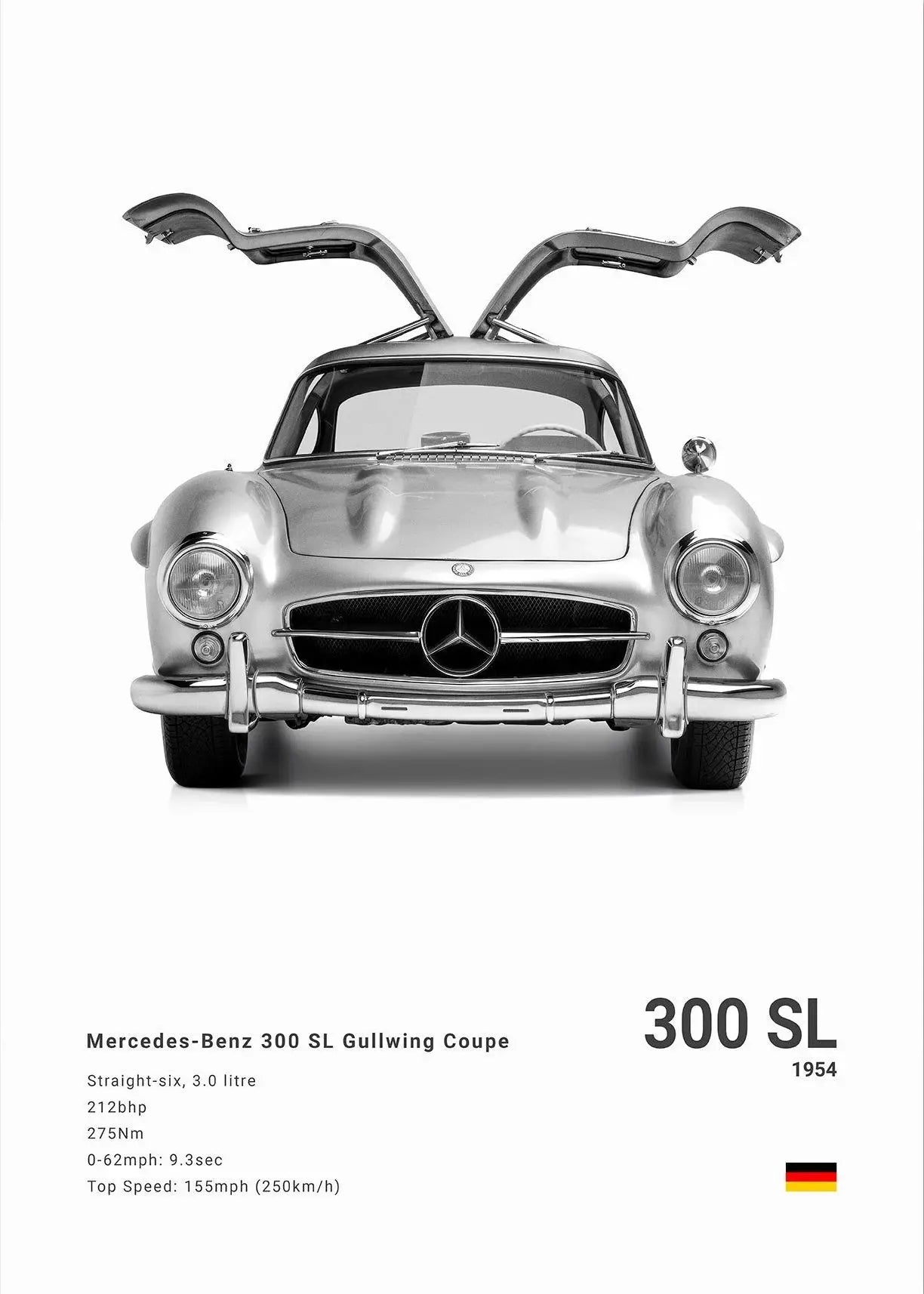 Minimalist Mercedes-Benz Poster