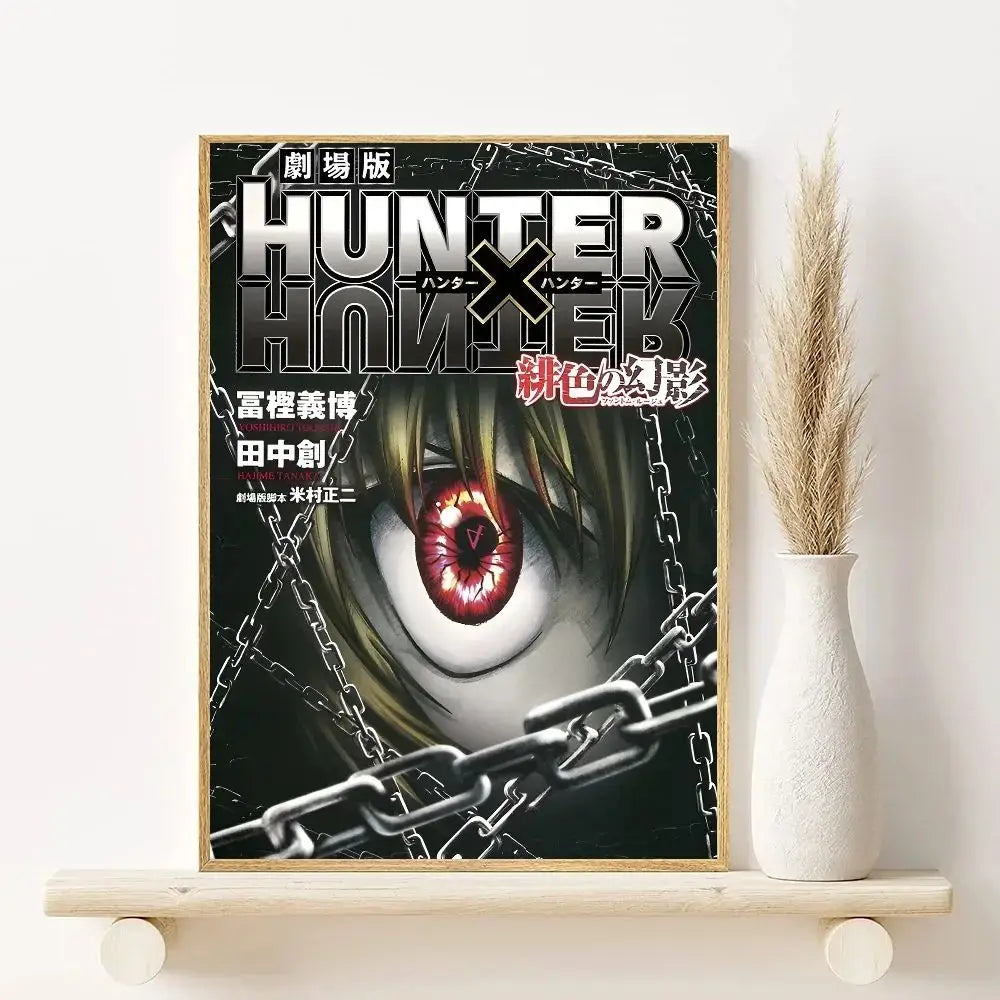 Hunter x Hunter Anime Canvas Wall Poster