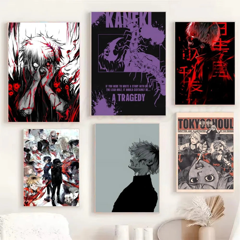 Vintage Anime Tokyo Ghoul Poster