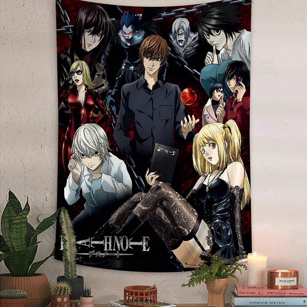 Death Note Anime Wall Tapestry