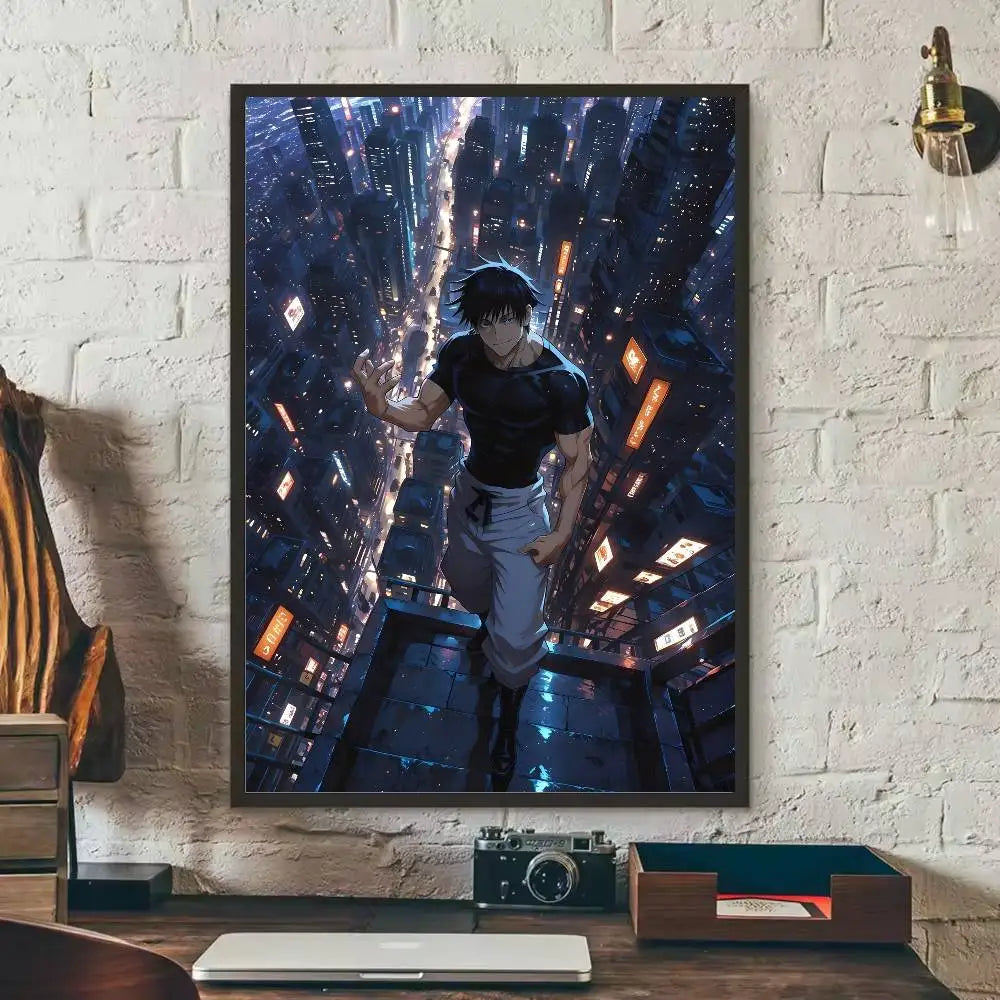 Kaisen Fushiguro Toji Anime Poster – Sticker