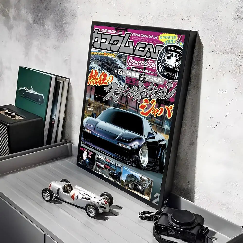 Retro GTR Magazine Posters