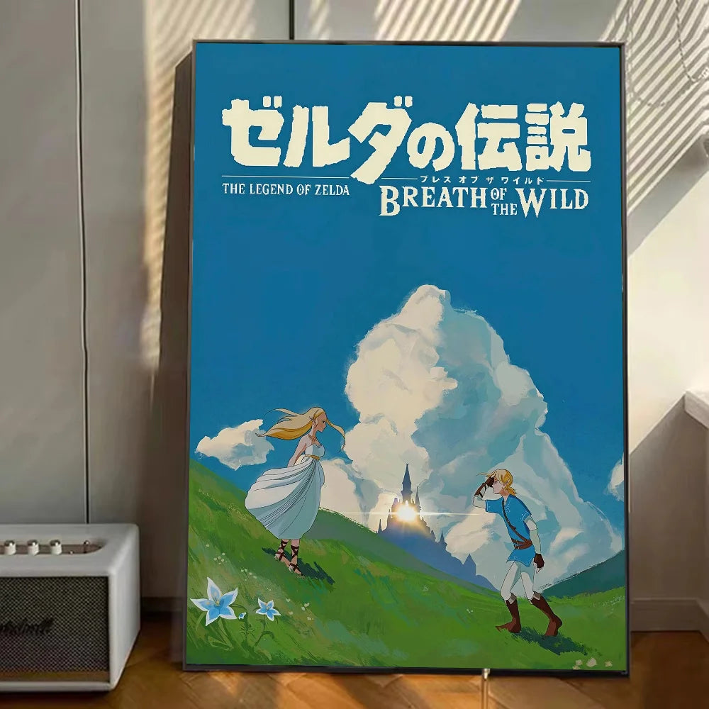 Legend Of Zelda Poster Art Wall Murals Decor