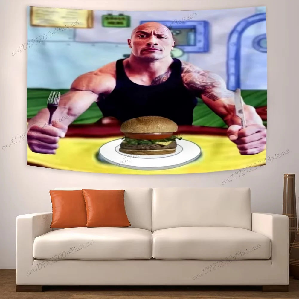 The Rock Eating Tapestry Bulk
