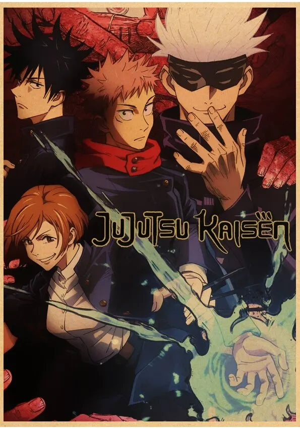 Jujutsu Kaisen Anime Poster