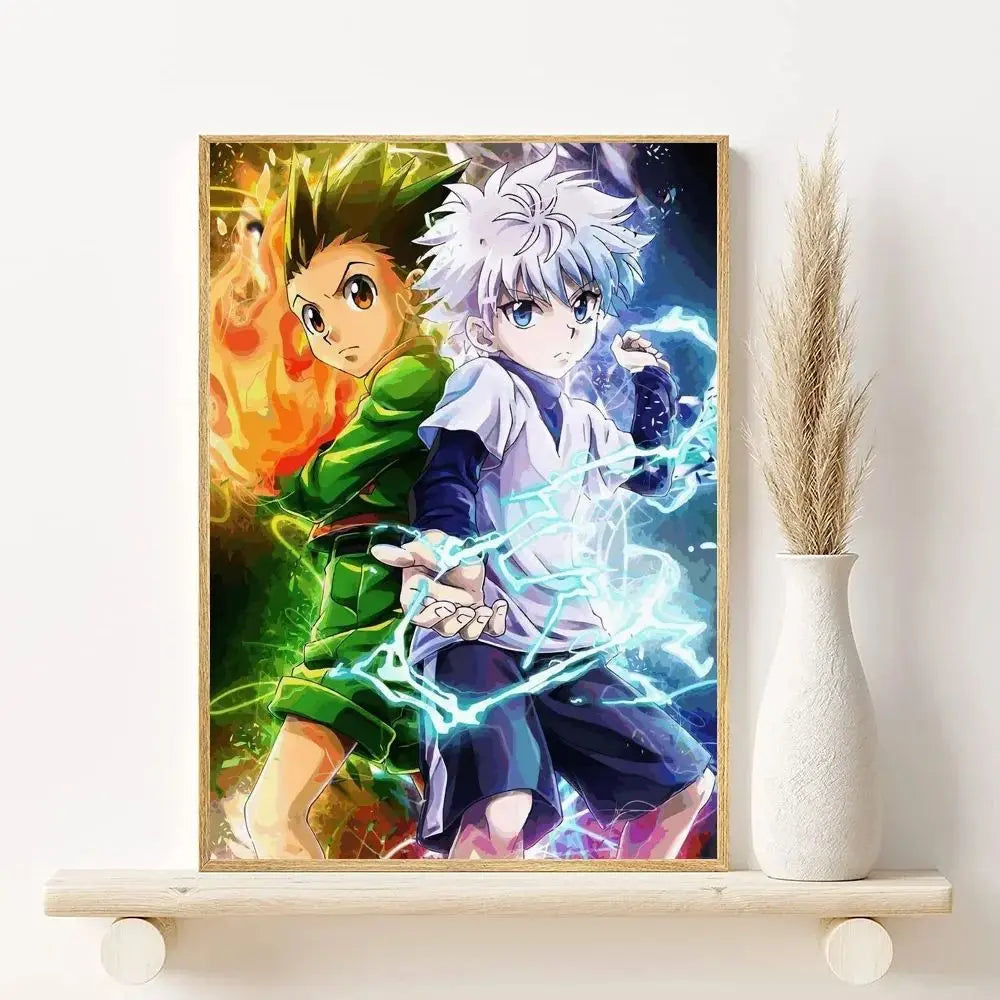 Hunter x Hunter Anime Canvas Wall Poster