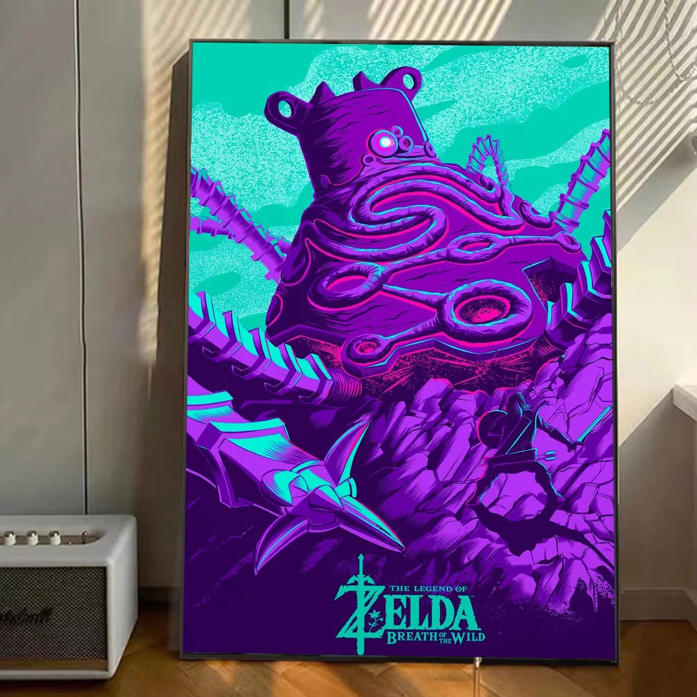 Legend Of Zelda Poster Art Wall Murals Decor
