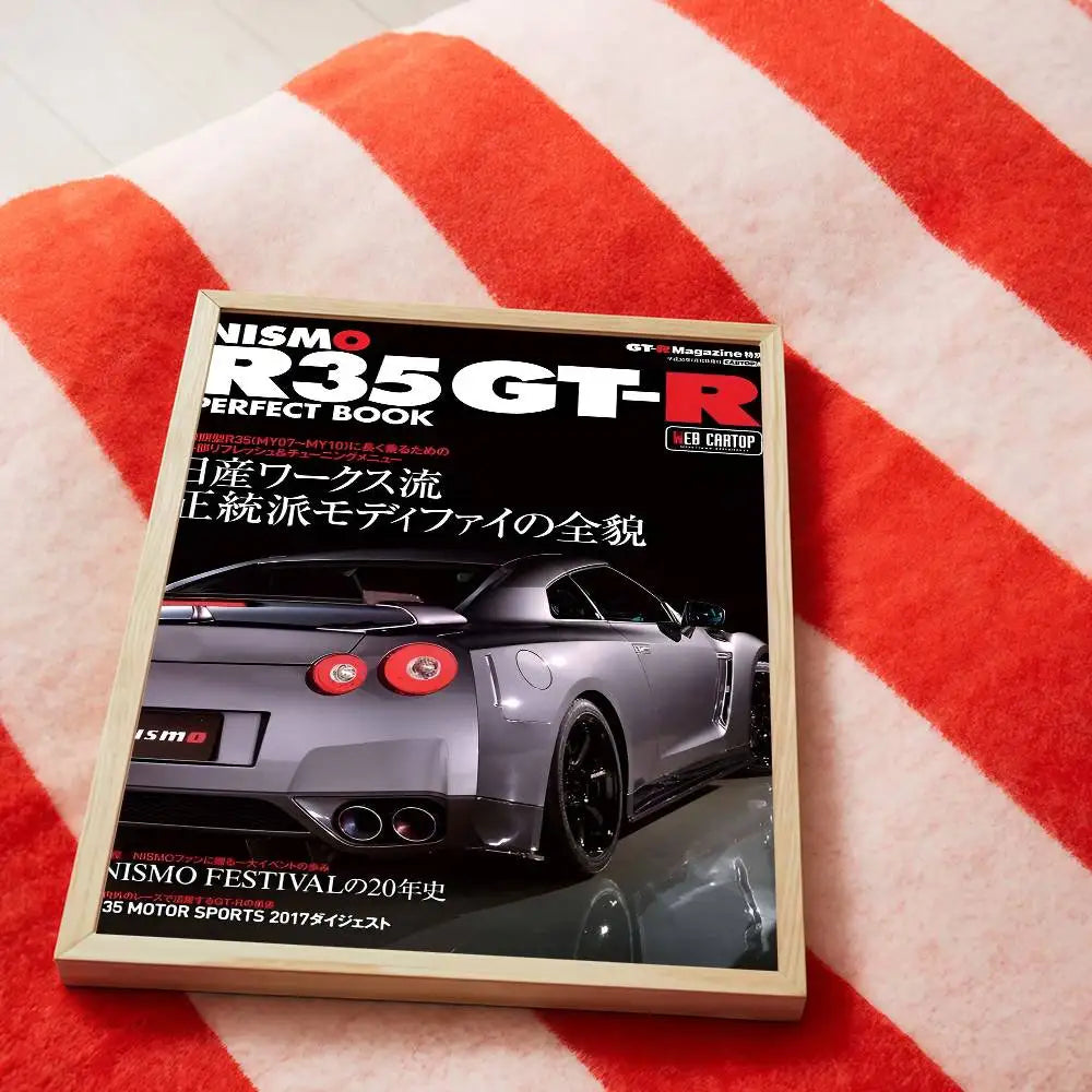 80s GTR Racing Magazine Posters
