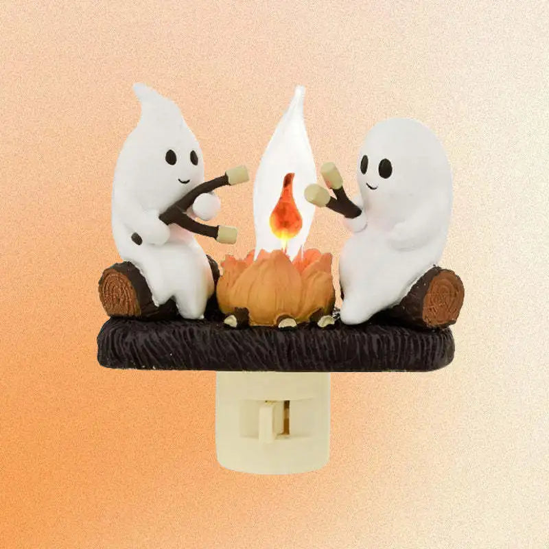 Halloween Ghost Bonfire Night Light