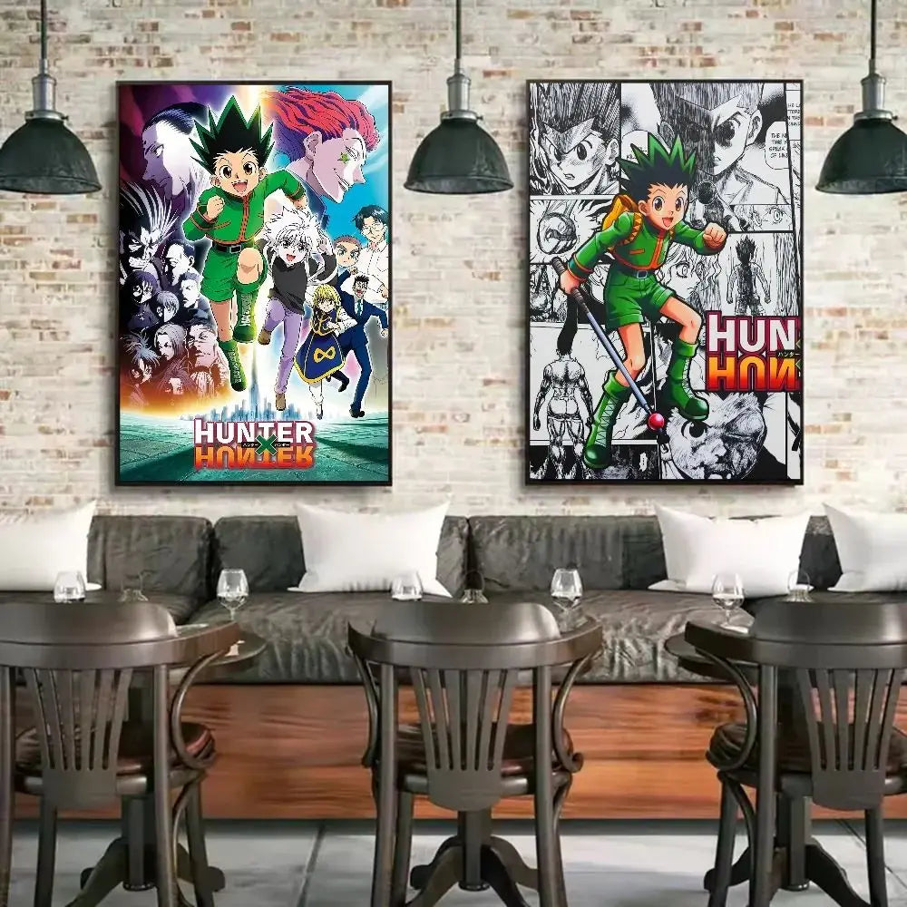 Hunter x Hunter Anime Canvas Wall Poster