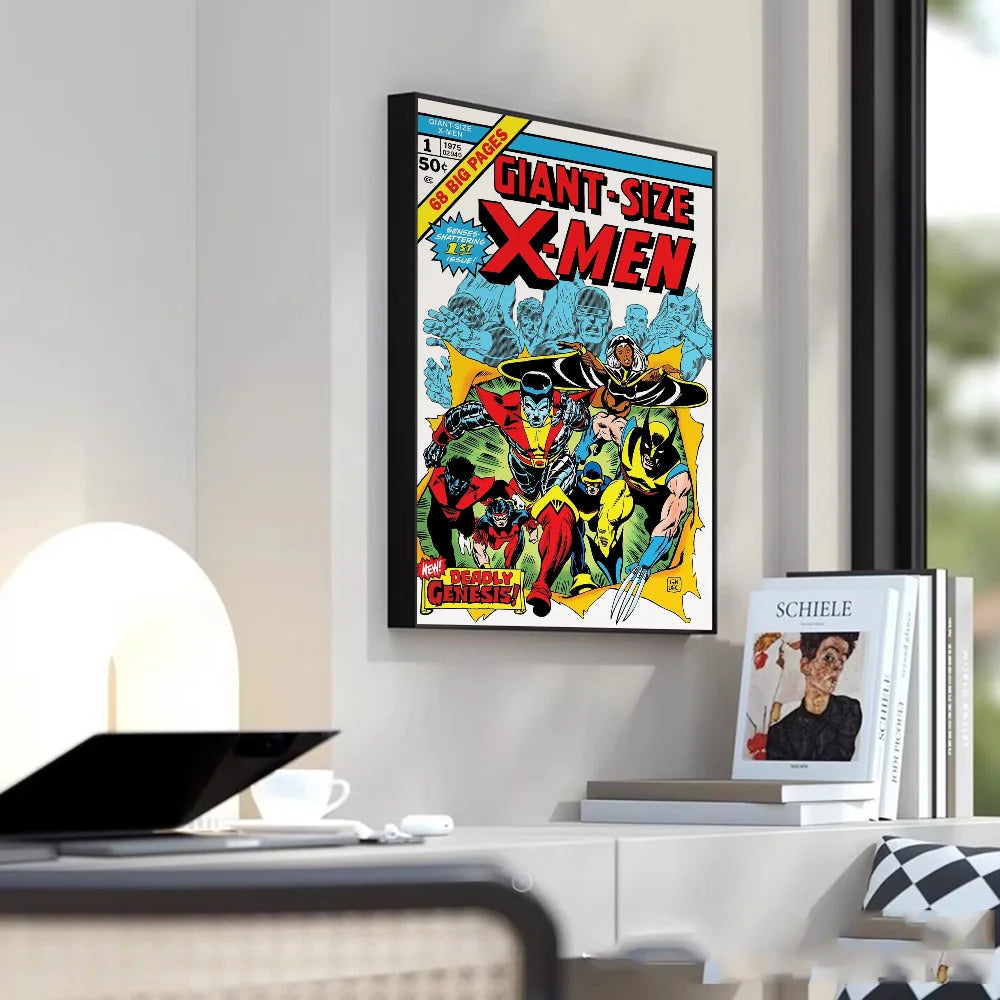 X-MEN Retro Comic Posters
