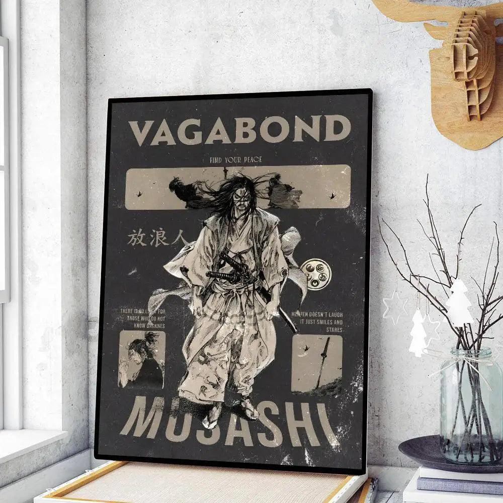Vagabond Musashi Vintage Posters