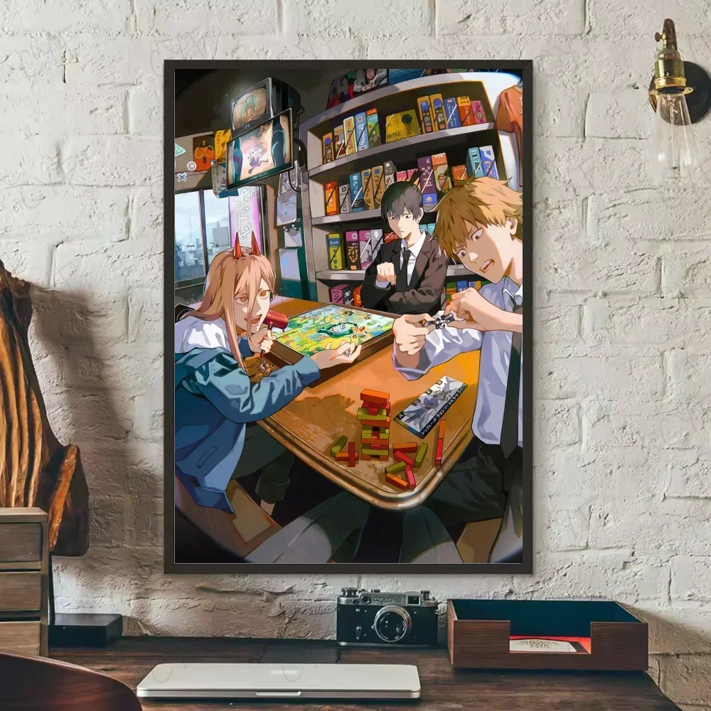 Chainsaw Man Canvas Wall Art Home Décor