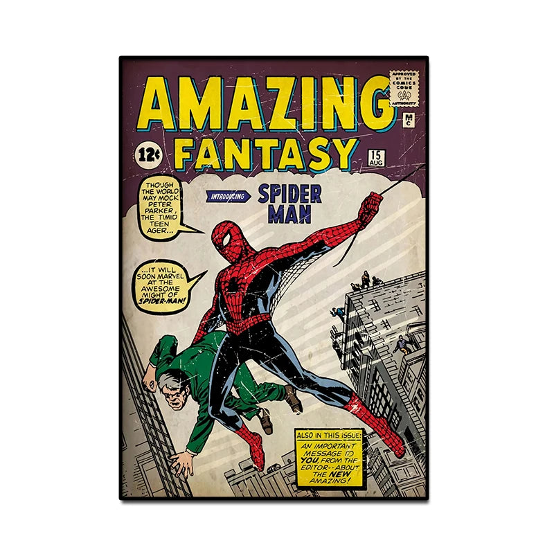 Marvel Spider-Man Art Poster