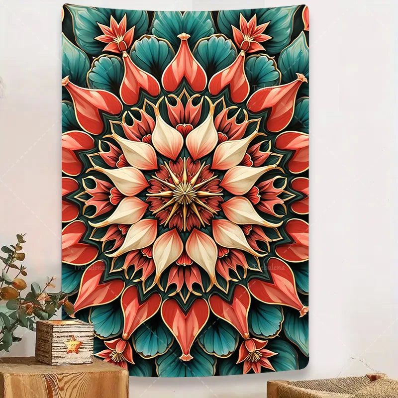 Vibrant Floral Tapestry