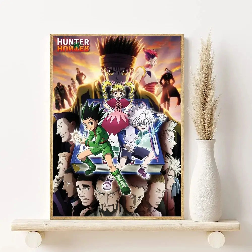 Hunter x Hunter Anime Canvas Wall Poster