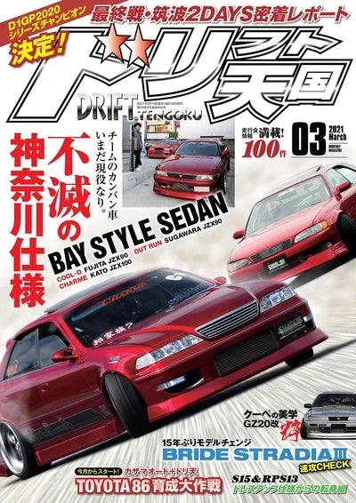 Japanese Cars GTR JDM Racing Magazine Cover Poster V2