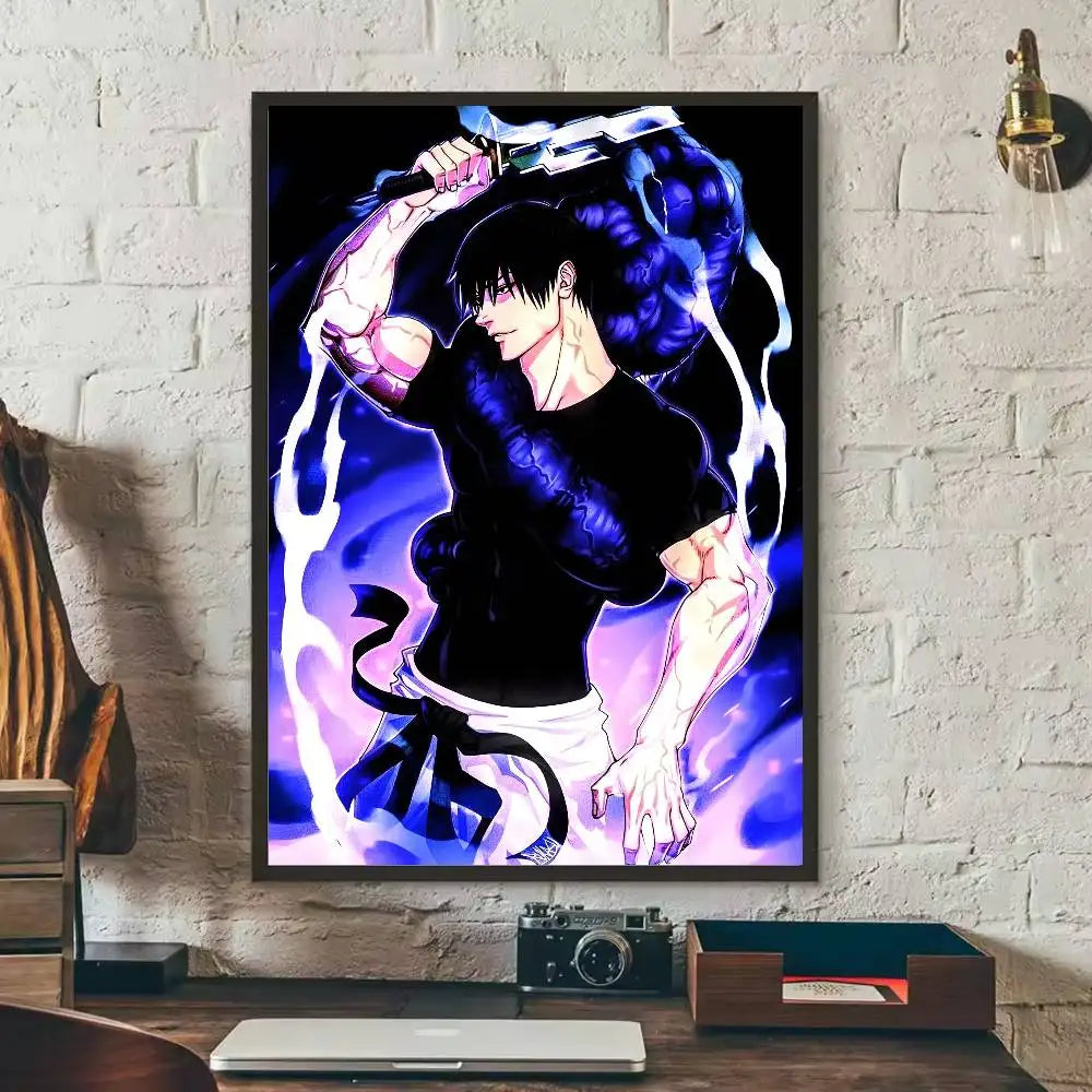 Kaisen Fushiguro Toji Anime Poster – Sticker