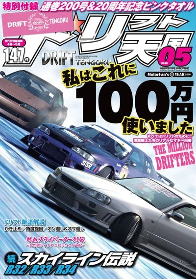 Japanese Cars GTR JDM Racing Magazine Cover Poster V2