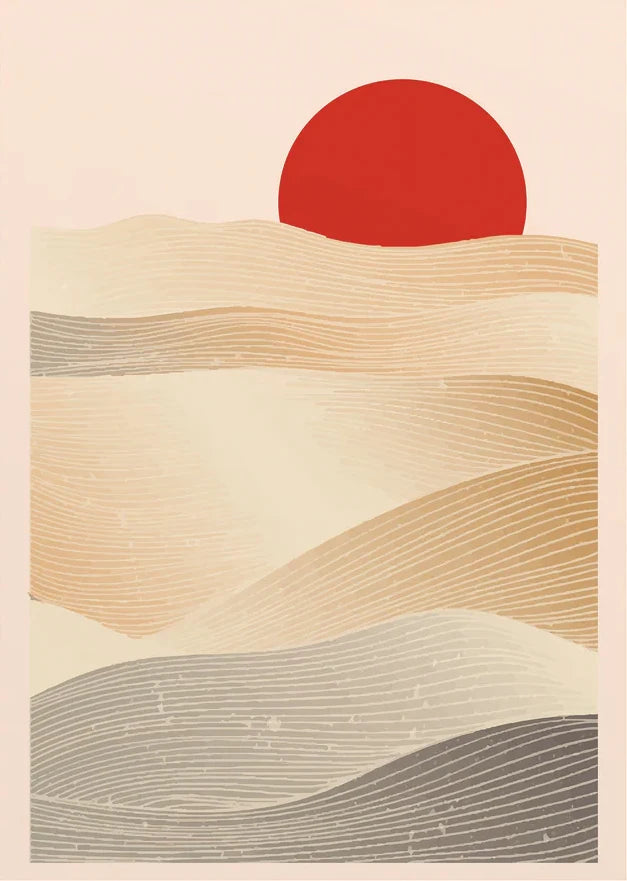 Japanese Art Poster Wall Decor