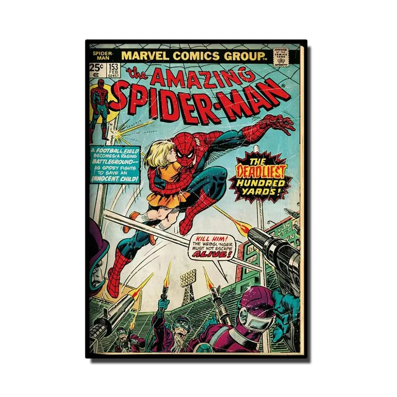 Marvel Spider-Man Art Poster