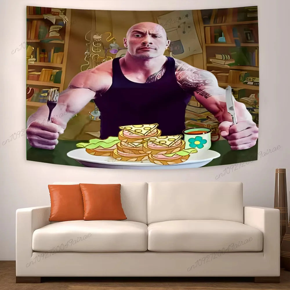 The Rock Eating Tapestry Bulk
