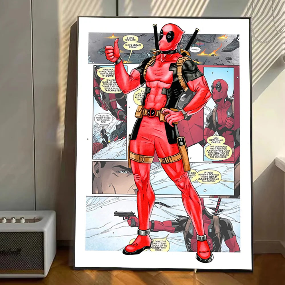 Marvel Avengers Poster Stickers Art Wall