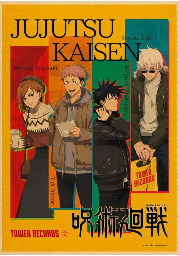 Jujutsu Kaisen Anime Poster