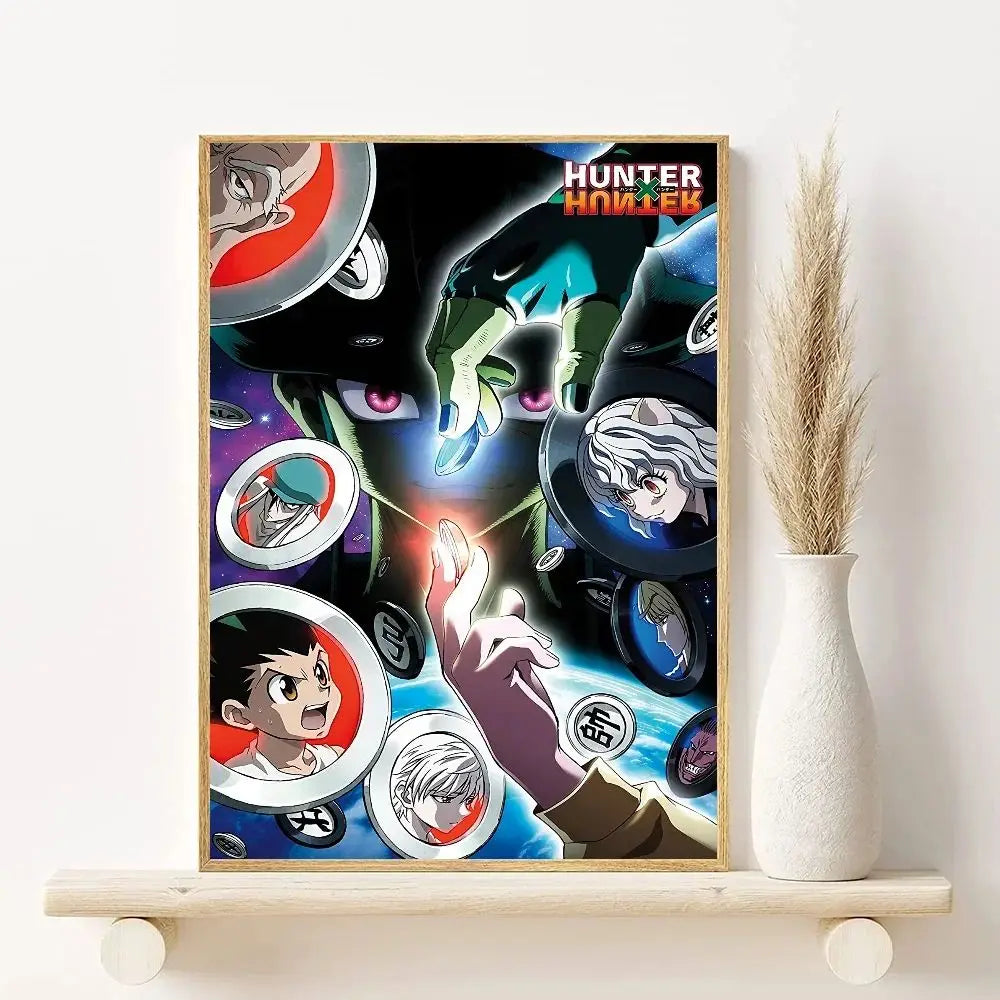 Hunter x Hunter Anime Canvas Wall Poster