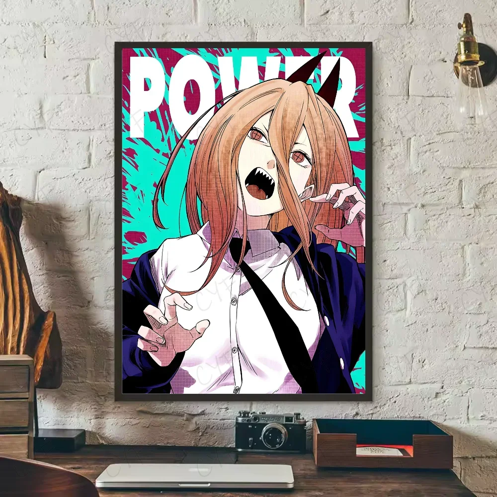 Chainsaw Man Canvas Wall Art Home Décor