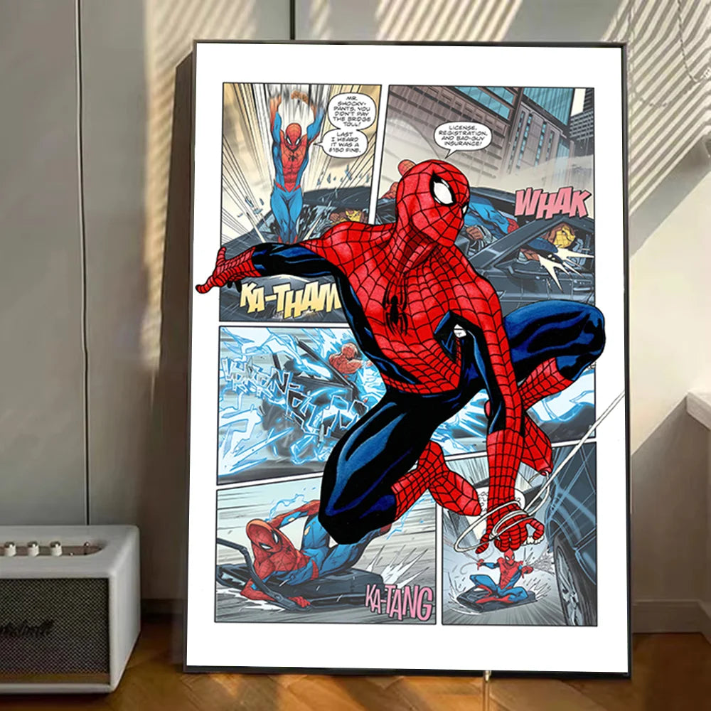 Marvel Avengers Poster Stickers Art Wall