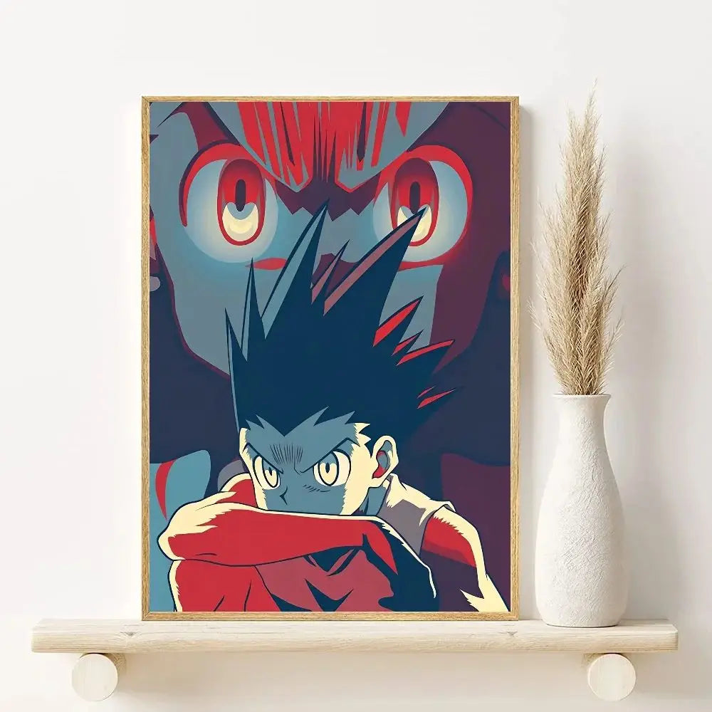 Hunter x Hunter Anime Canvas Wall Poster