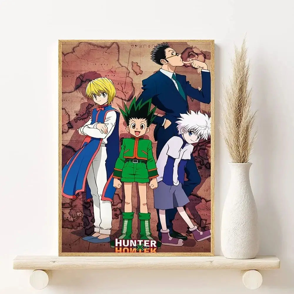 Hunter x Hunter Anime Canvas Wall Poster
