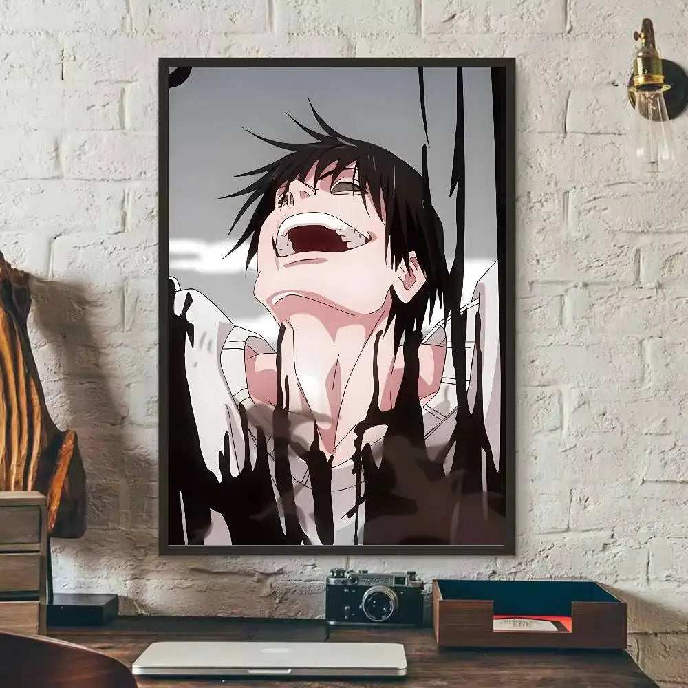 Kaisen Fushiguro Toji Anime Poster – Sticker