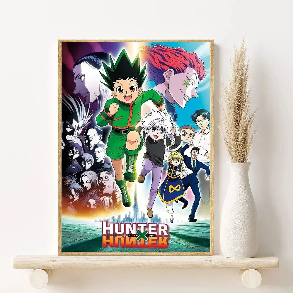 Hunter x Hunter Anime Canvas Wall Poster