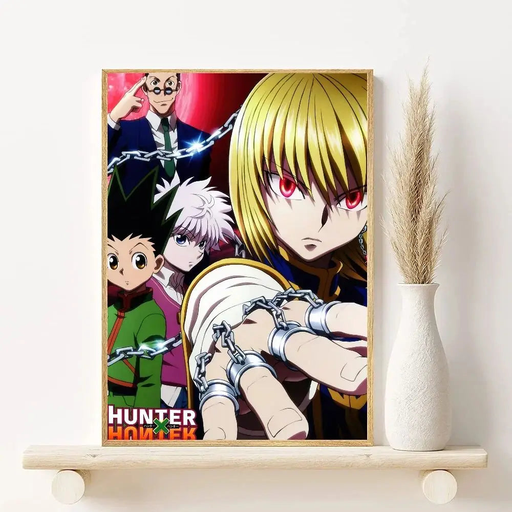 Hunter x Hunter Anime Canvas Wall Poster