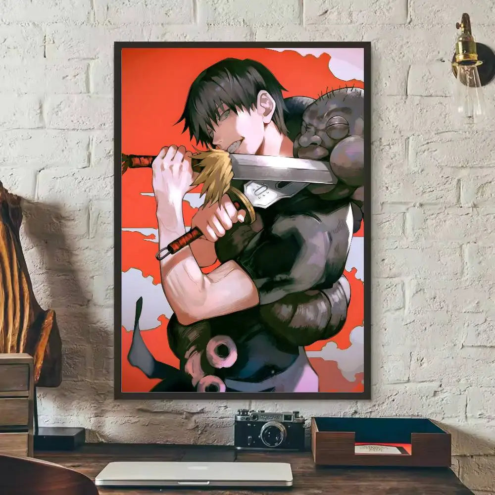 Kaisen Fushiguro Toji Anime Poster – Sticker