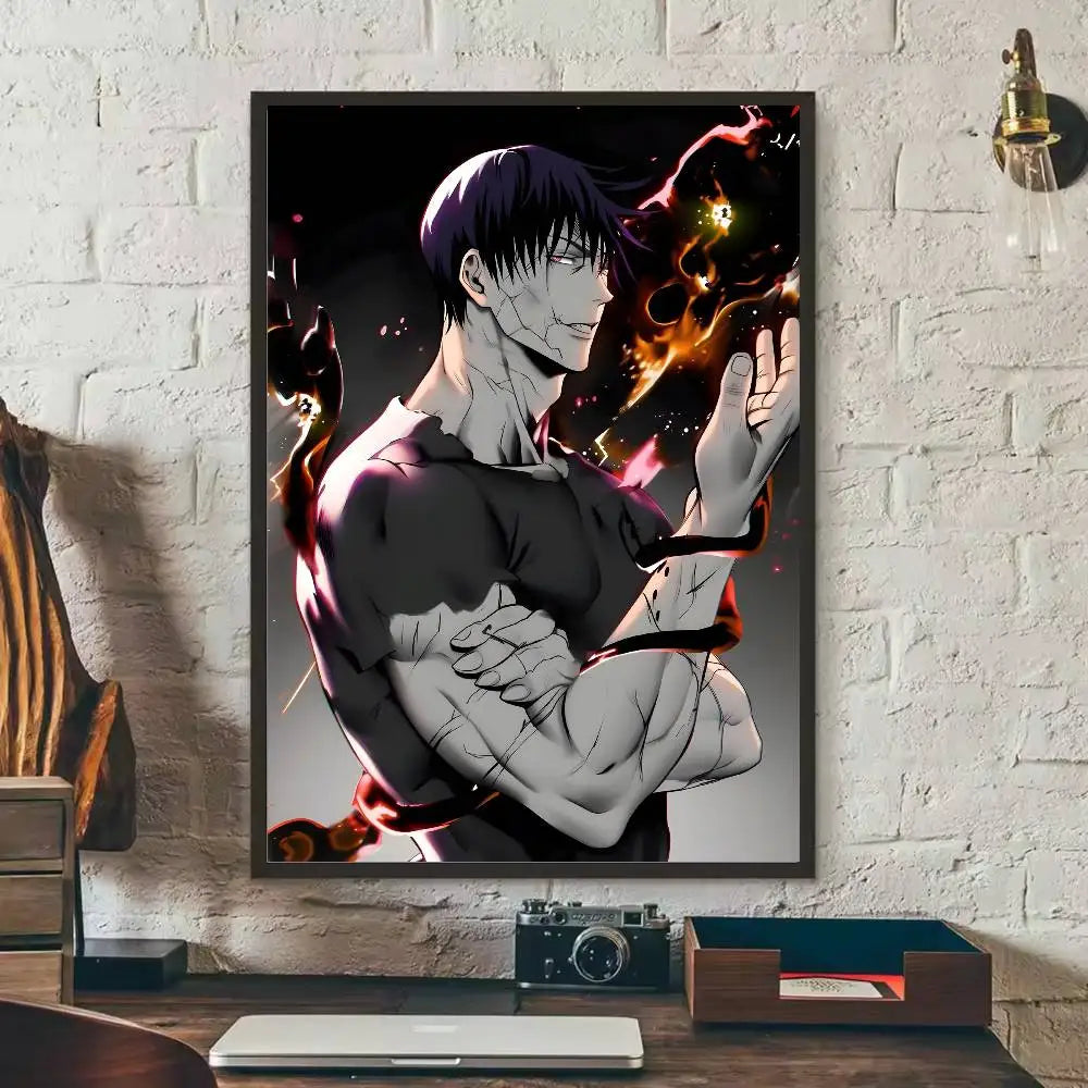 Kaisen Fushiguro Toji Anime Poster – Sticker