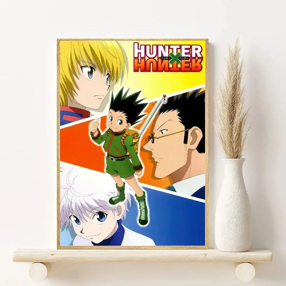 Hunter x Hunter Anime Canvas Wall Poster