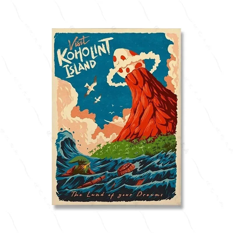 Zelda Landscape Posters