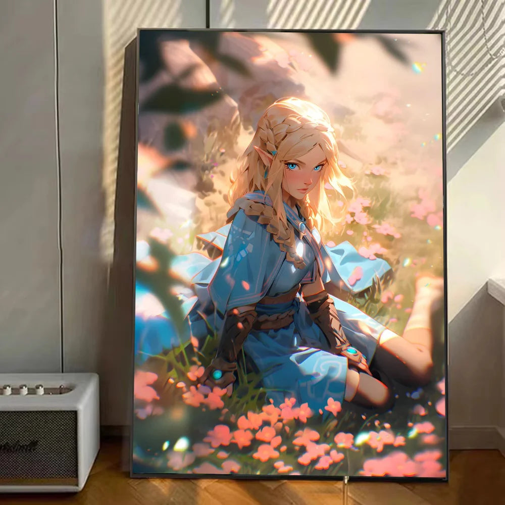 Legend Of Zelda Poster Art Wall Murals Decor