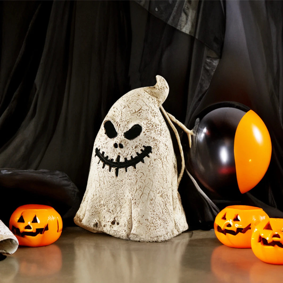 Mini Resin Halloween Figurines Pumpkin, Ghost & Spooky Collectibles
